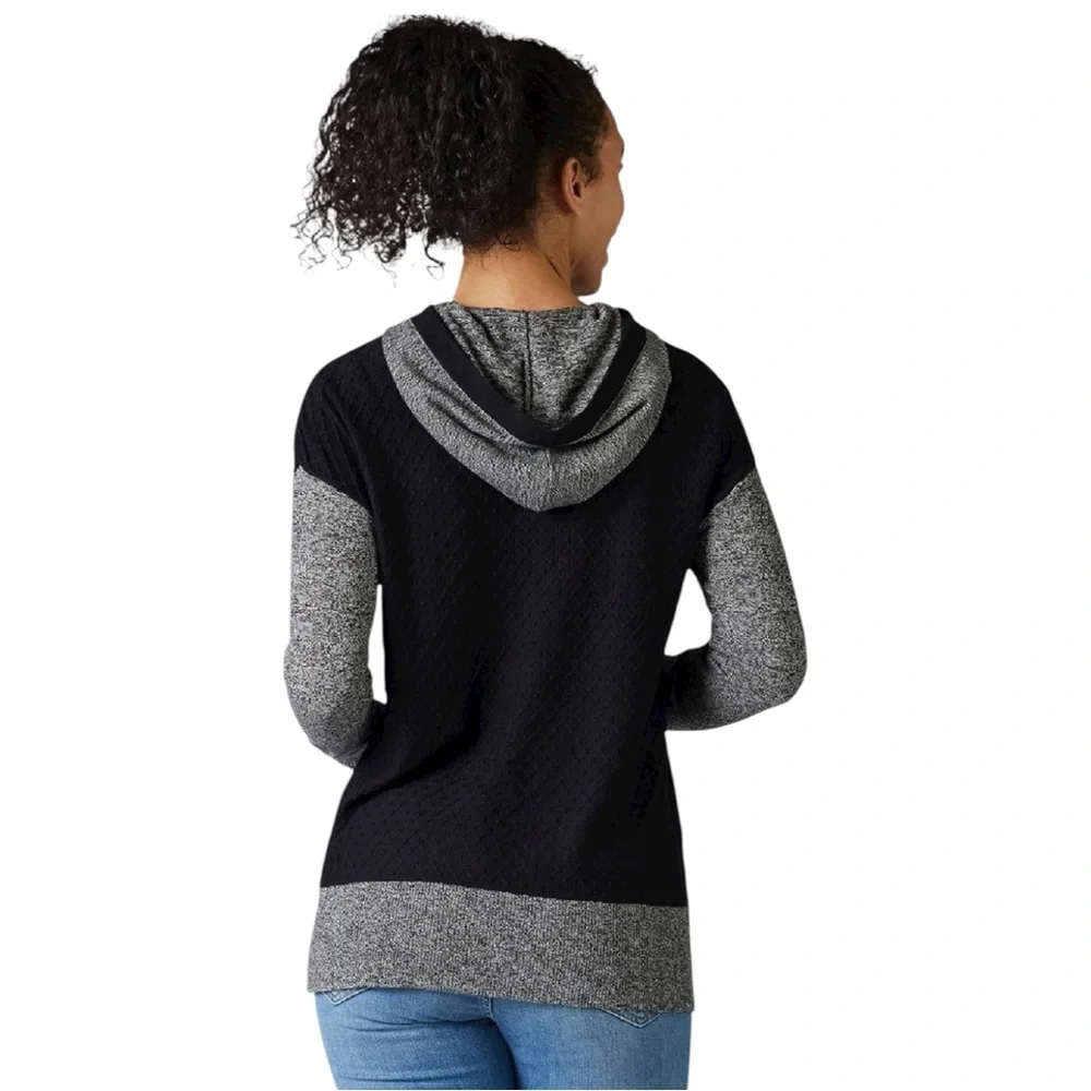 SMARTWOOL S SHADOW PINE HOODIE SWEATER wool blend lightweight outdoors casual - Picture 2 of 16